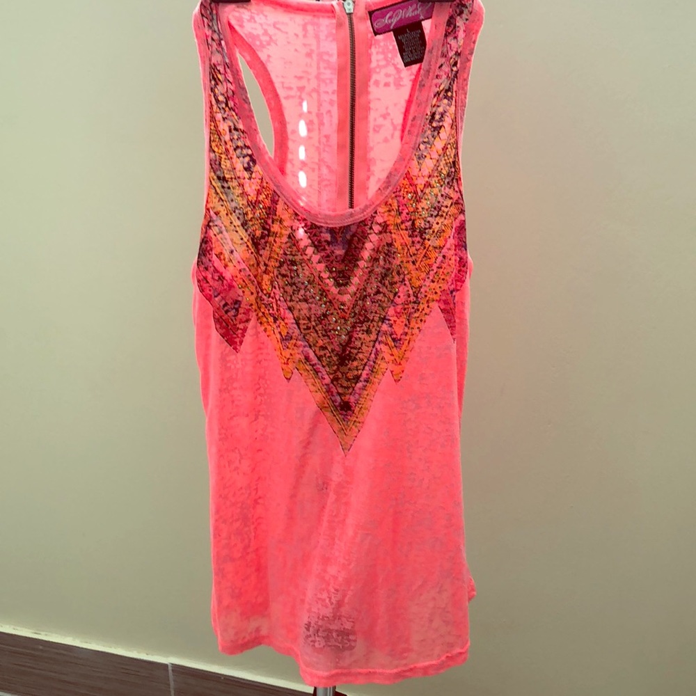 3 for $15—- Neon Pink Tank Top